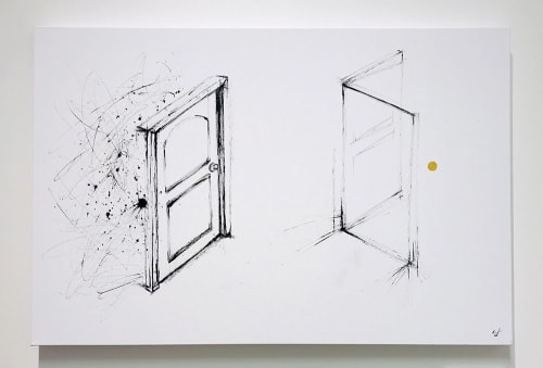 Close And Open | Oil And Acrylic Painting in Paintings by NAMYOONSOOART