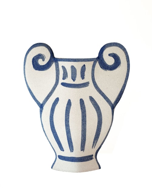 Ceramic Vase ‘Krater N°1’ | Vases & Vessels by INI CERAMIQUE