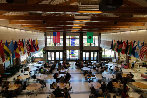 Auburn High School, Public Service Centers, Interior Design