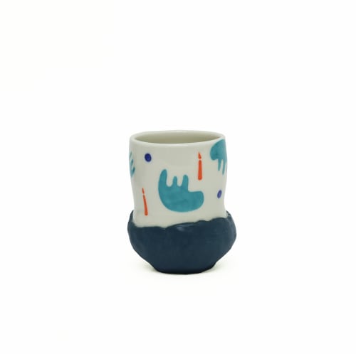 Sad Flop and Light a Candle Cup | Drinkware by Coco Spadoni Ceramics
