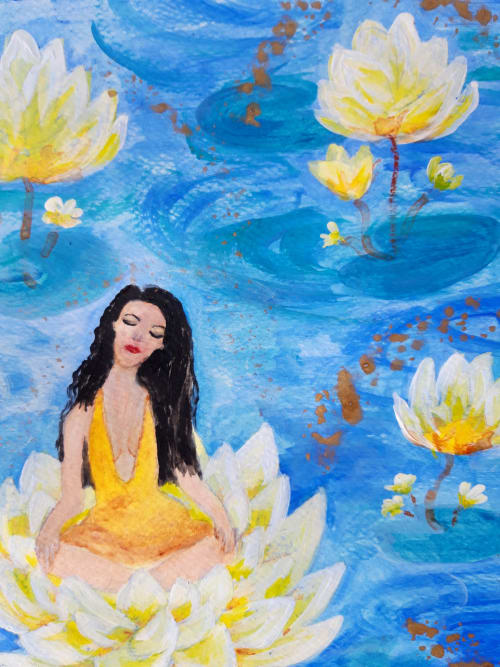 Expand yourself | Oil And Acrylic Painting in Paintings by Elena Parau