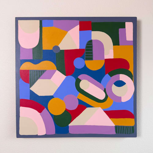Be Stijl | Oil And Acrylic Painting in Paintings by Art Larger Than Me by Daren Todd