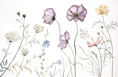 Meadow Study No. 10 : Original Watercolor Painting | Paintings by Elizabeth Beckerlily bouquet