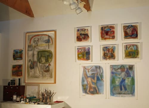 Blue Distance | Paintings by Joanne Hammer