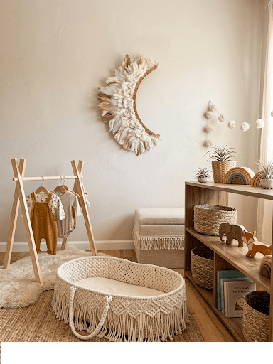 Penny Moon | Macrame Wall Hanging in Wall Hangings by Gissell Studio - Textile & Botanical Art