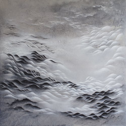 When I met you | Oil And Acrylic Painting in Paintings by Francesca Borgo