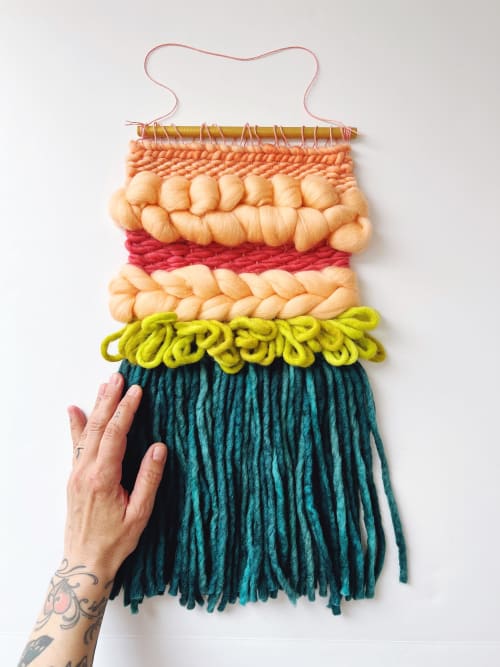 MINI WEAVE woven wall hanging | Macrame Wall Hanging in Wall Hangings by Nova Mercury Design