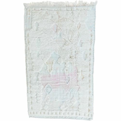 The Wandering Earth Vintage Moroccan Rug 5'x8' (Wool) | Area Rug in Rugs by Coco Carpets