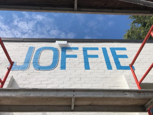 Joffie Contracting Service Logo | Murals by Christine Crawford | Christine C Creates