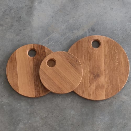 French Oak Simple Charcuterie/Serving Boards | Tableware by Todd Alan Woodcraft | Todd Alan Woodcraft in Vancouver