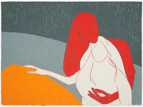 Holding Tight | Drawings by Elvira Dayel