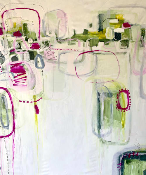 Dahlia | Paintings by Darlene Watson Abstract Artist