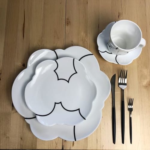 Dinner Set | Ceramic Plates by Sam Chung