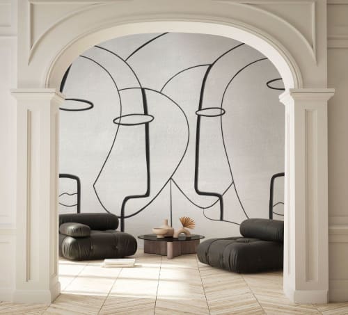 Handcrafted textured wallpaper - IL601 | Wall Treatments by Affreschi & Affreschi