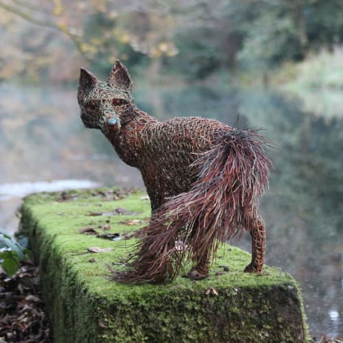 Mr. Fox | Public Sculptures by Emma Jane Rushworth | Castlemartyr Resort in Castlemartyr