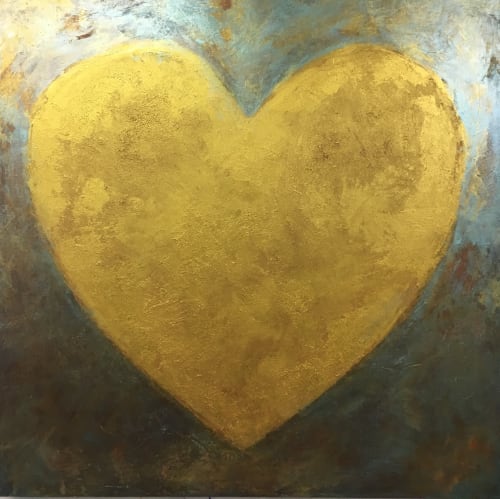 Abalone Heart | Paintings by Julianna Poldi