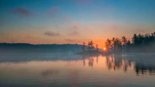 Bob's Lake Sunrise | Photography by Judy Reinford