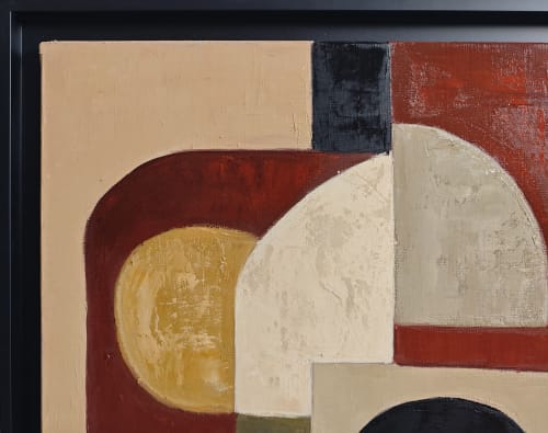 structure interieure | Oil And Acrylic Painting in Paintings by Sophie DUMONT.