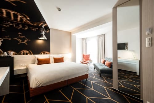 Geometric Carpet | Rugs by Radici | Science Hotel in Szeged