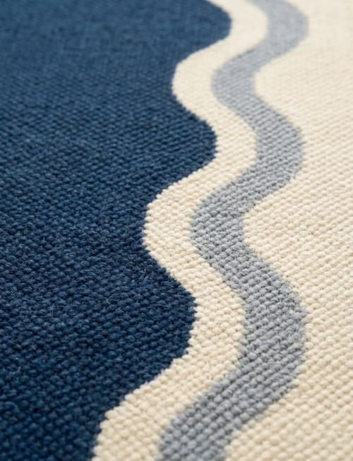 Handwoven Woolen Runner Rug | Rugs by Evergreen Carpets