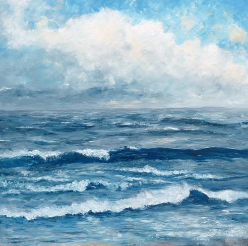"Waves" | Paintings by Deborah Randall