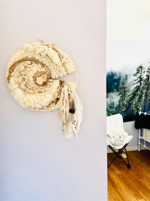 Quarter Stone | Wall Hangings by Trudy Perry