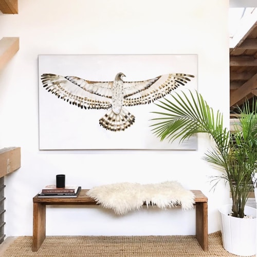 Hawk | Paintings by Rachel Brown | Rachel Brown's Studio in Los Angeles