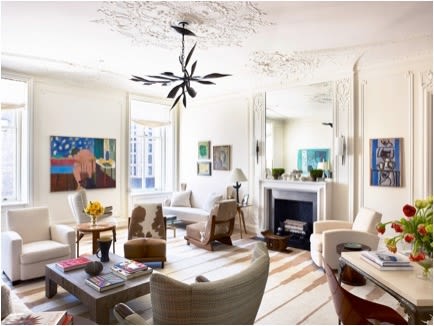 Ceiling Fixture | Pendants by Herve Van Der Straeten | Private Residence - Upper West Side in New York