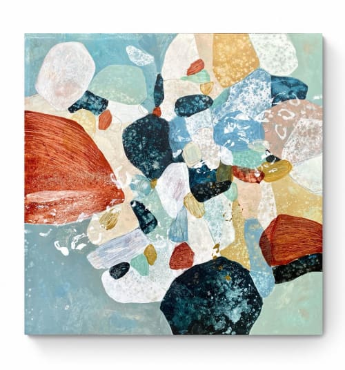 Sailing 1 | Oil And Acrylic Painting in Paintings by Cristina Dalla Valentina