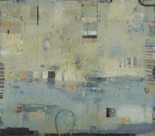 Gray Coastal | Paintings by Rand Kramer | 129 Roberts St in Asheville