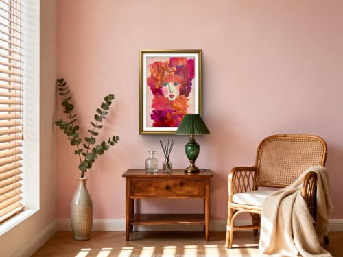 Hallpass | Mixed Media by Lulu Schwall Atelier