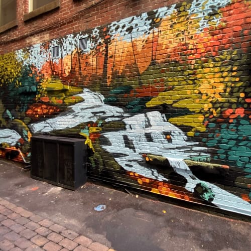Strong Alley Mural | Street Murals by Sarah Moore