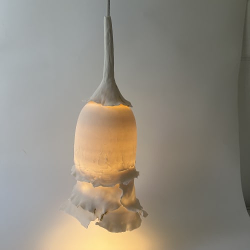 Porcelain Lamp | Splash | Pendants by Helene Fleury