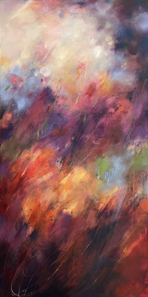 Edenic Moment II | Mixed Media in Paintings by AnnMarie LeBlanc