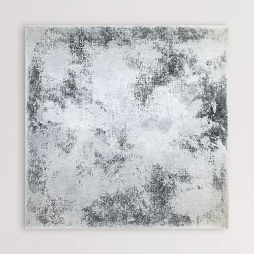 Silver (SOLD) | Oil And Acrylic Painting in Paintings by Alessia Lu