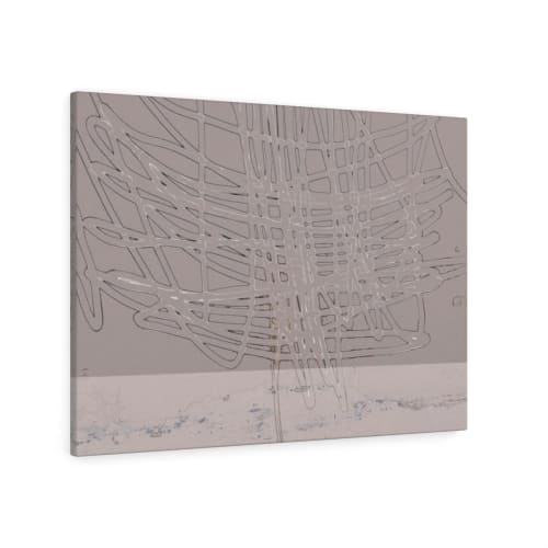 Rose Thunder Above The City 4311 | Prints in Paintings by Petra Trimmel