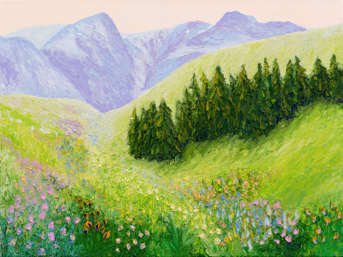 Path To Independence | Paintings by Kate Wilson Fine Art