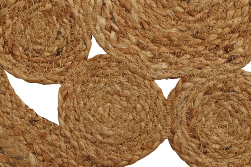 Rug & Kilim’s Modern Circle Jute Rug in Beige-Brown | Rugs by Rug and Kilim
