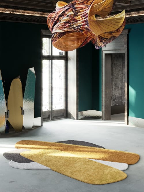Rug Composition XXII contemporary non-regular unusual shape | Rugs by Atelier Tapis Rouge
