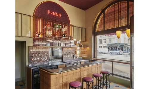 Bonnie Cafe/Bar | Interior Design by Studio Modijefsky | Bar Bonnie in Amsterdam