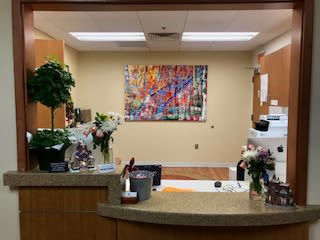 Pluie Sauvage II | Paintings by Checa Art | Mary Ella Carter, MD, FACS in Washington