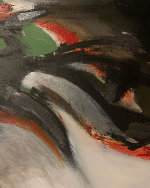 Phoenix | Oil And Acrylic Painting in Paintings by Anne-Maree Wise Artist