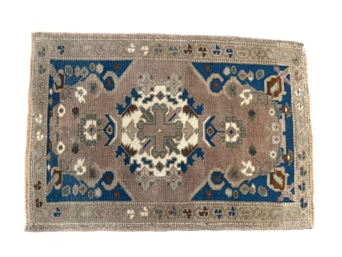 Vintage Turkish Rug | 2.8 x 3.1 | Rugs by Vintage Loomz
