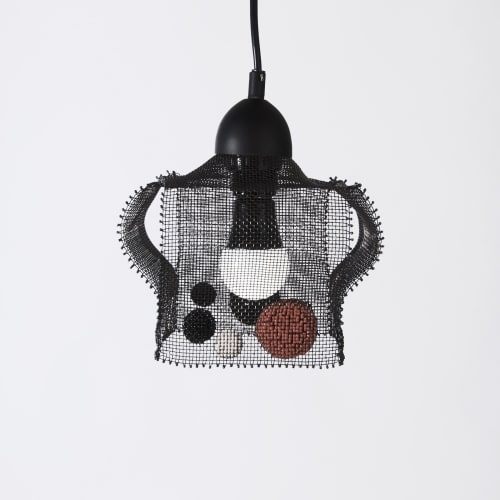 "DiademI" Steel Wire Mesh Pendant Light | Pendants by Anne Lindsay