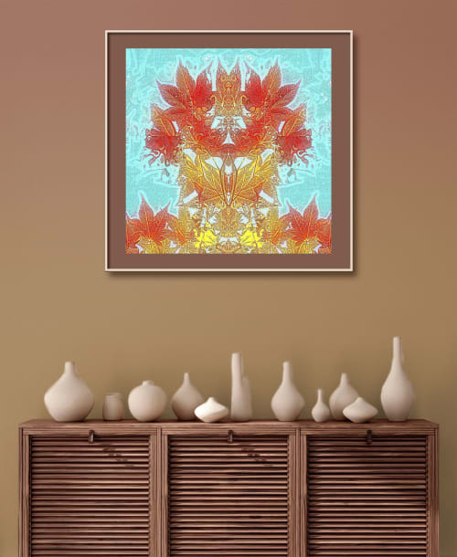 Akari No Hana 1 | Prints by Blue Bliss