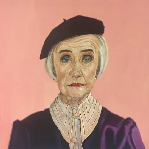 Raspberry Beret | Paintings by Shana Wilson: TIME Magazine Cover Artist