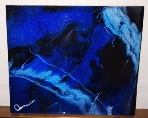 Electric | Paintings by Jenny Gaulter - Fantasy Stone Creations