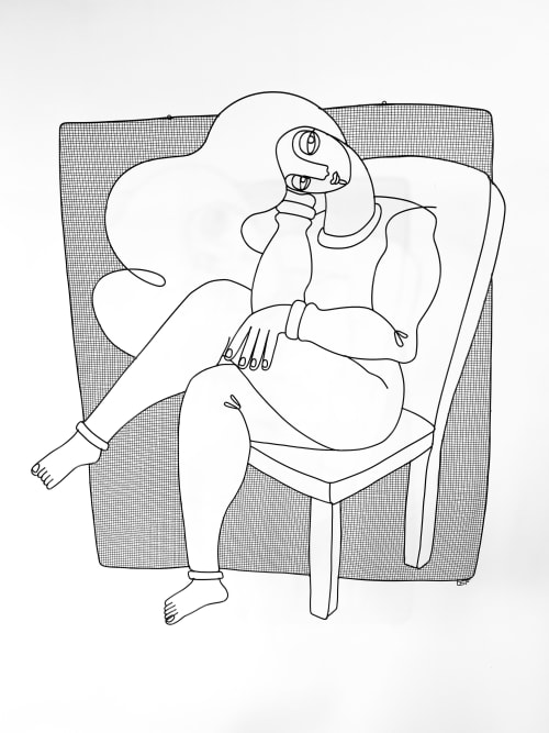 I'm Waiting | Sculptures by Wired Sculpture Studios