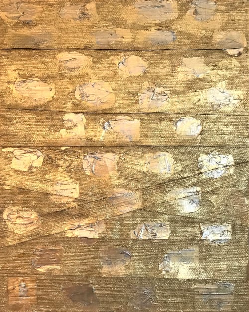 Aurem | Oil And Acrylic Painting in Paintings by Leslie Poteet Busker. NCIDQ || Original Fine Art