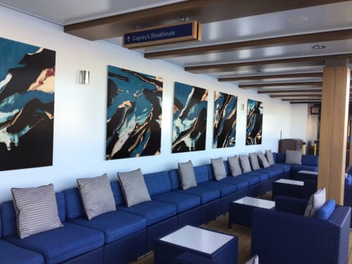 Excerpts: Oceanic Legends | Wall Hangings by Yechel Gagnon | Norwegian Cruise Line - NORWEGIAN JADE in Miami